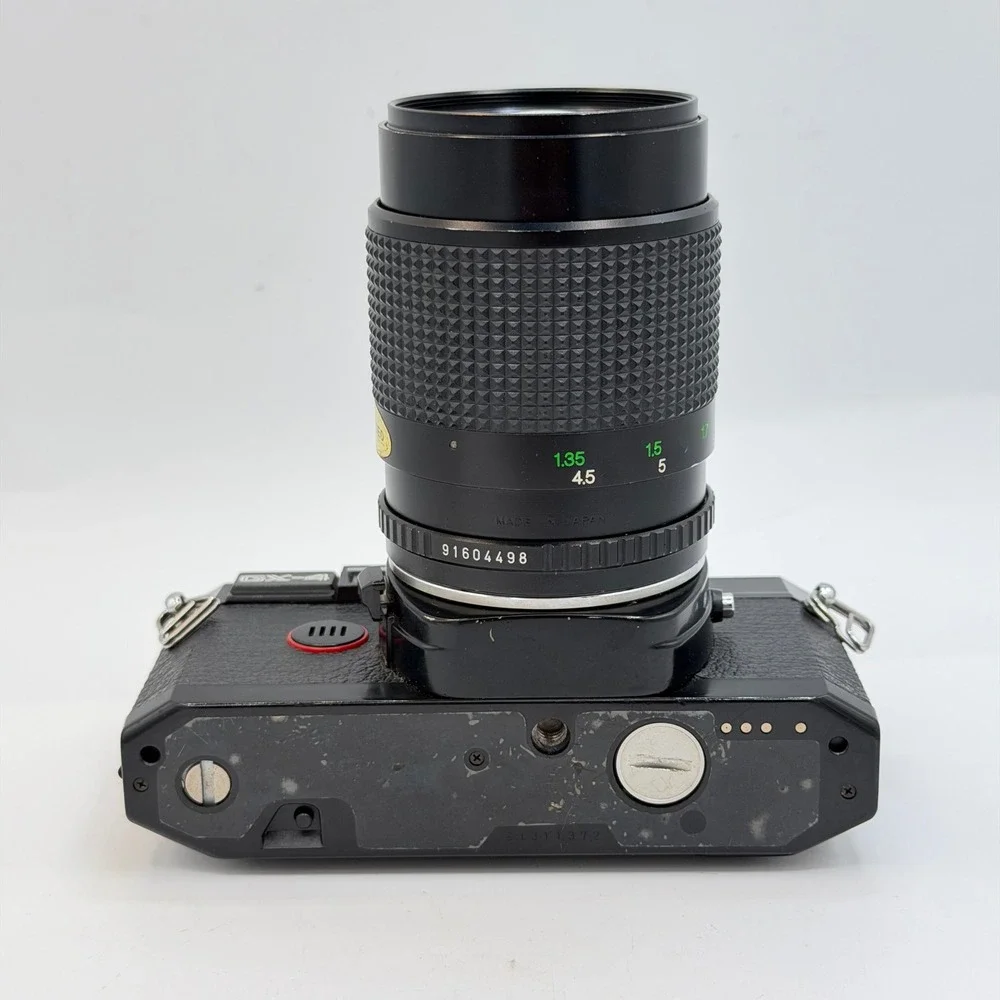 Cosina CT-7 / Petri GX-4 35mm SLR Film Camera W/ Petri 135mm f2.8 Lens TESTED!!
